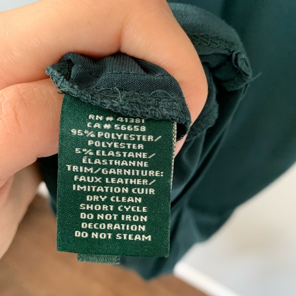 Emerald green dress - Picture 4 of 5